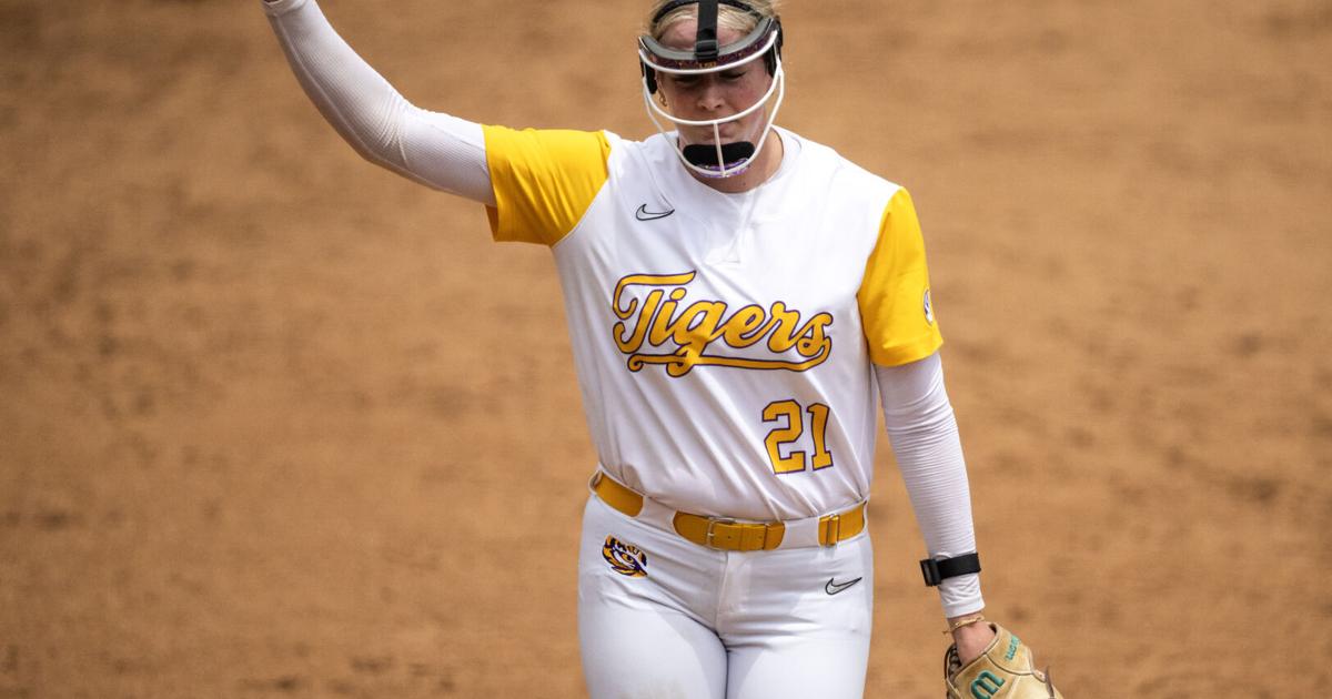 Photos: LSU run-rules Virginia Tech 8-0 to advance to regional championship game