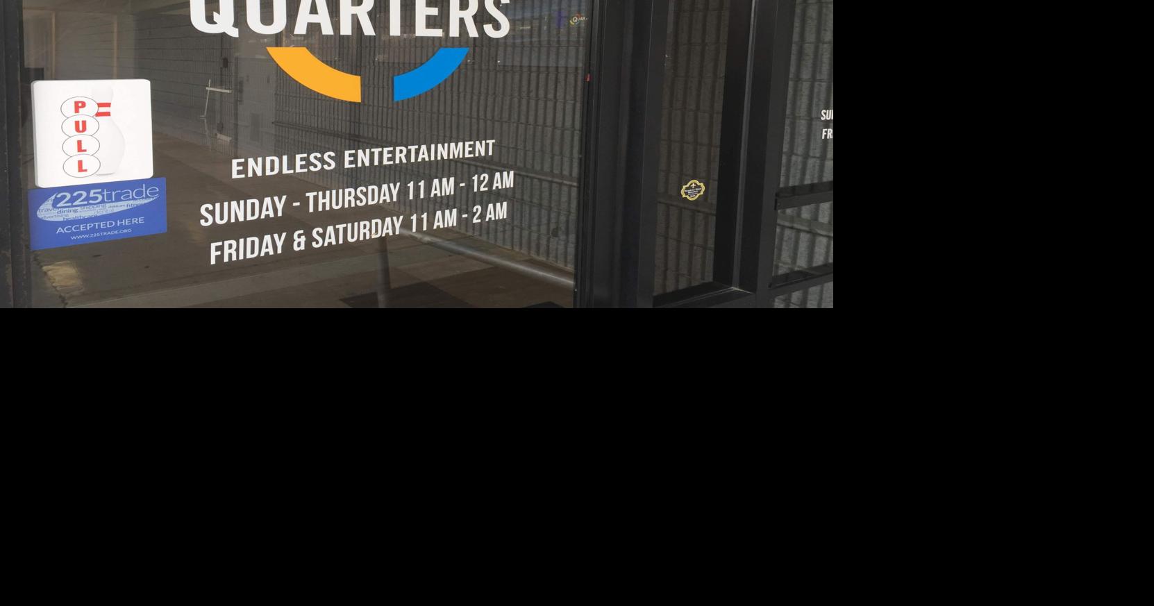 Quarters, Sherwood Forest Boulevard Restaurant und Veranstaltungsort, schließt |  Geschäft