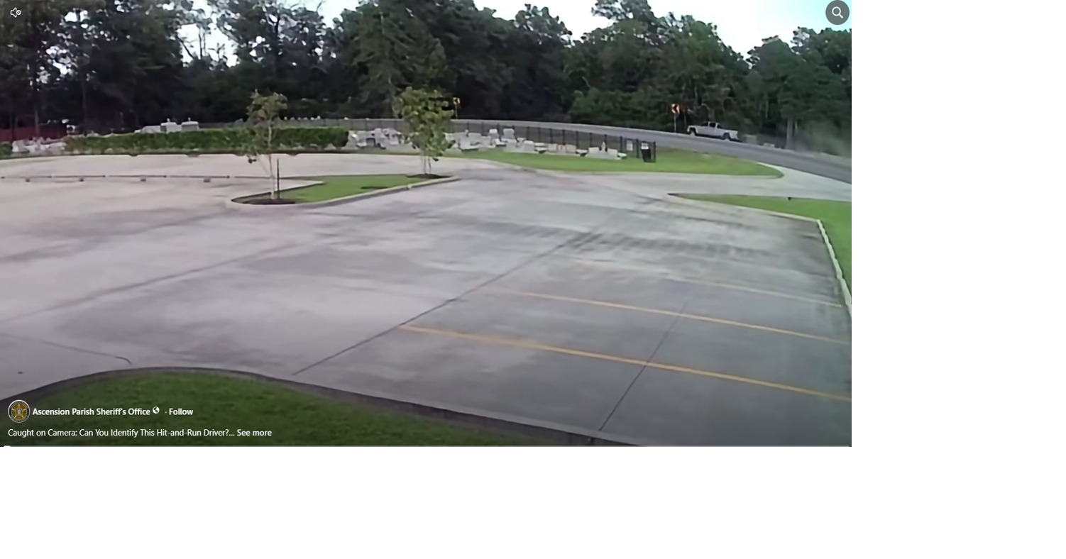 Man arrested on desecration of graves after crashing through Ascension Parish cemetery, officials say
