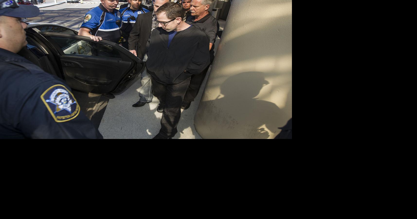 Terry Speaks Accused killer Terry Speaks arrives back in New Or