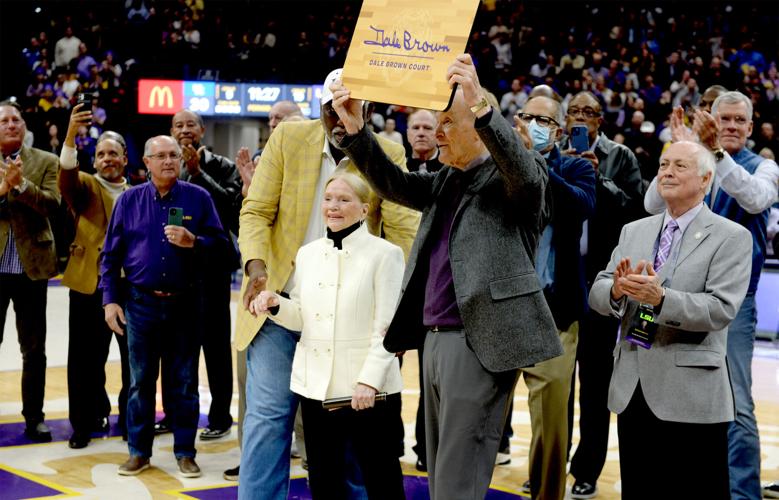 #39 Dale Brown Court #39 makes its debut before PMAC fans ex players and a