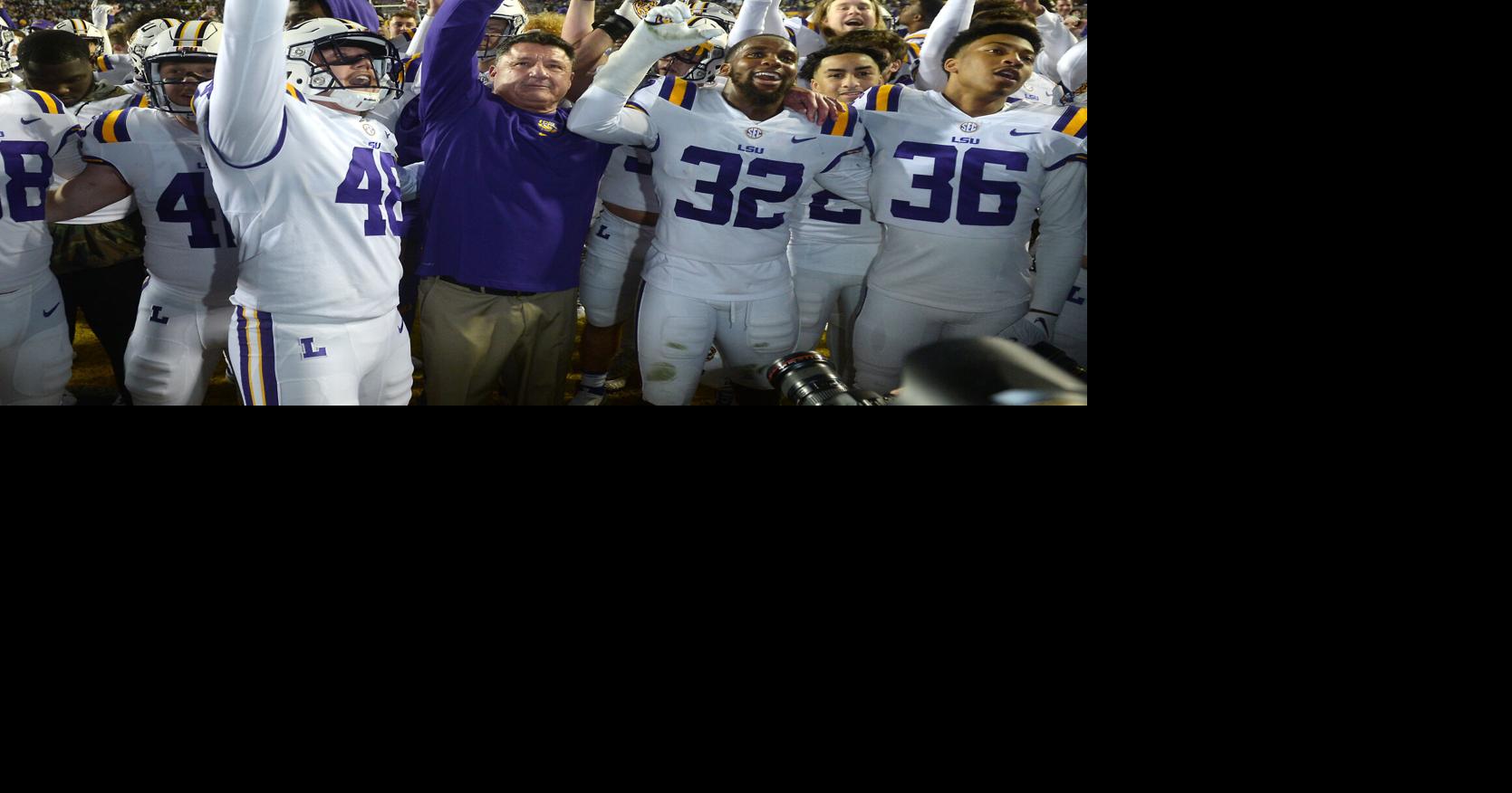 Former LSU coach Ed Orgeron responds to Northwestern report LSU