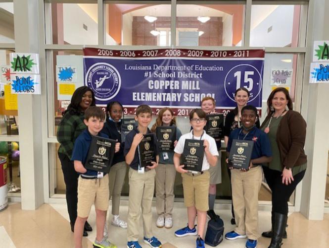 Copper Mill students win events at Elementary State Beta Convention