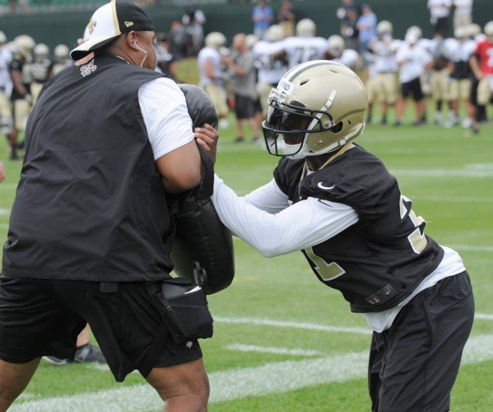 The Advocate's sports tweets: Jairus Byrd practices at Saints camp _lowres