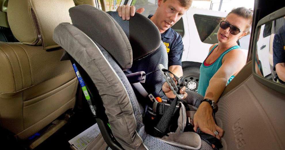 New Louisiana Child Car Seat Law Goes, Child Seat In Front Of Car Law