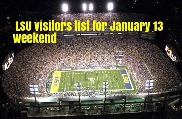 LSU Official Visitors List For January 13 Weekend | LSU | Theadvocate.com