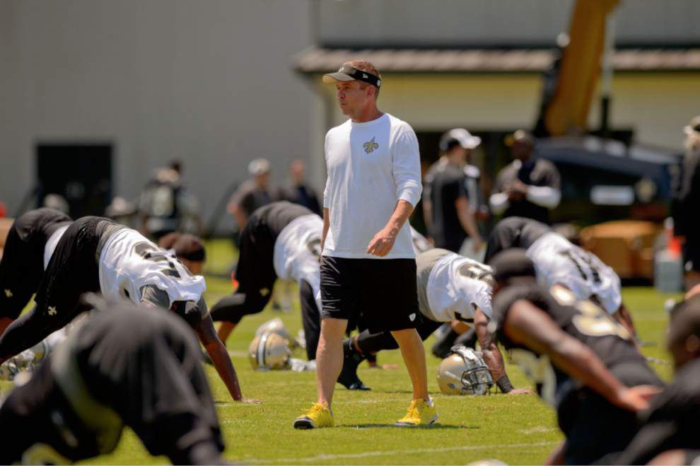 Video: Payton, Brees talk about Ingram, Colston at minicamp _lowres