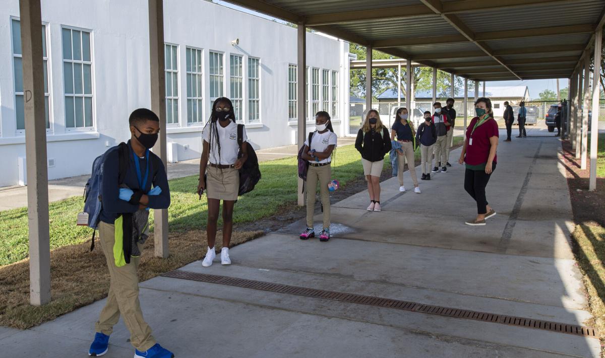 Students return to West Baton Rouge schools for 1st time in months with