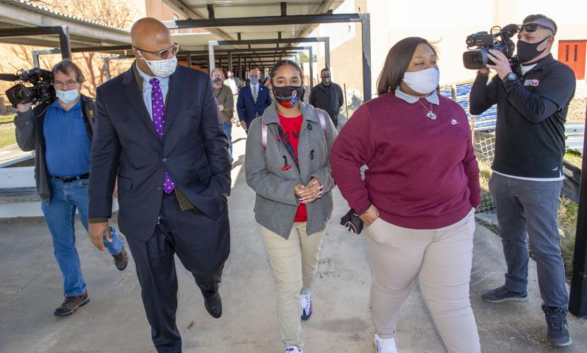 Meet Baton Rouge's new school leader Sito Narcisse makes first visit