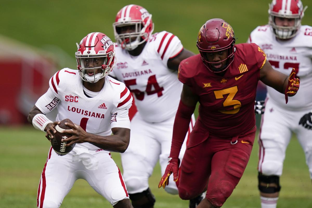 Louisiana Lafayette Iowa St Football