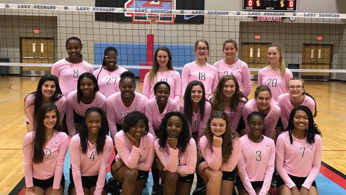 Zachary High Volleyball Hold Annual Geaux Pink Game Zachary