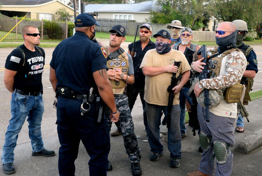 Clay Higgins says on Facebook that armed demonstrators 'won't ...