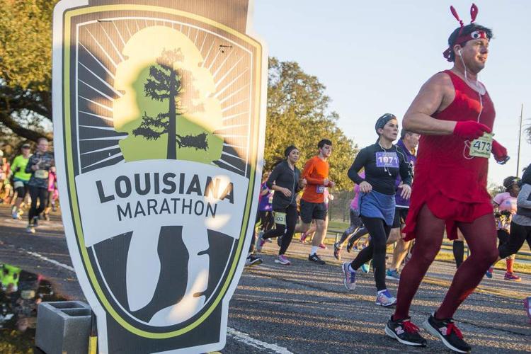 Photos Runners step into high gear during annual Louisiana Marathon