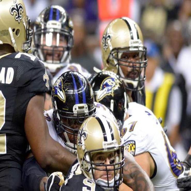 Ravens swoop in, take win against Saints in Superdome 34-27