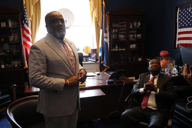 U.S. Rep. Troy Carter, U.S. Rep. Cleo Fields