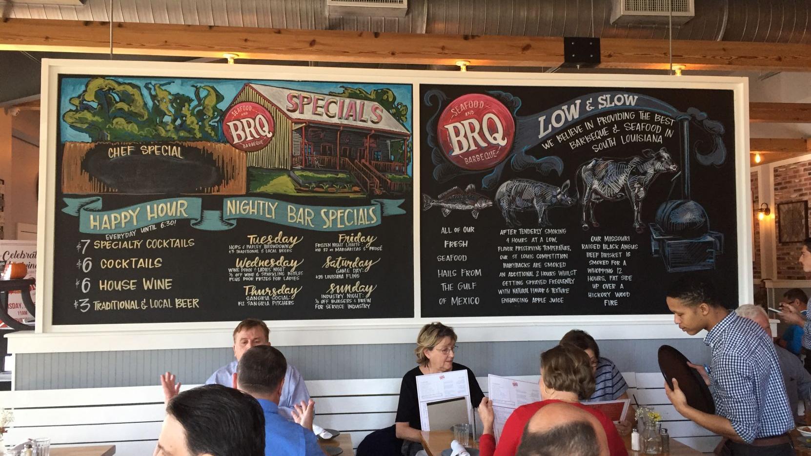 Restaurant Review At Brq Texas Barbecue Meets Louisiana Seafood For A Fun Flavorful Experience Foodrestaurants Theadvocatecom Restaurant Review At Brq Texas Barbecue Meets Louisiana Seafood For A Fun Flavorful Experience Foodrestaurants Theadvocatecom