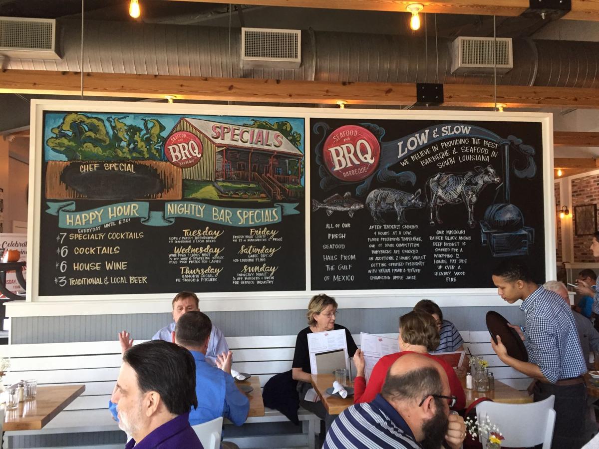 Restaurant Review At Brq Texas Barbecue Meets Louisiana Seafood For A Fun Flavorful Experience Foodrestaurants Theadvocatecom