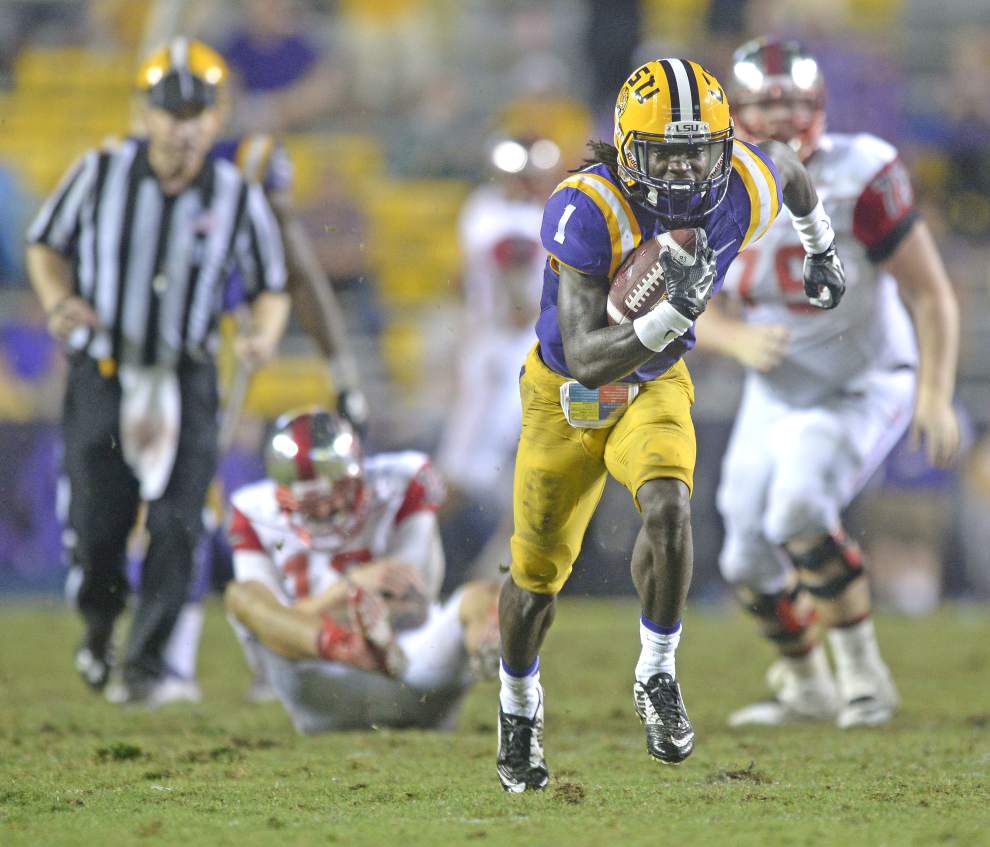 Photos: Rain, puddles and another big win in Tiger Stadium as LSU hosts Western Kentucky _lowres