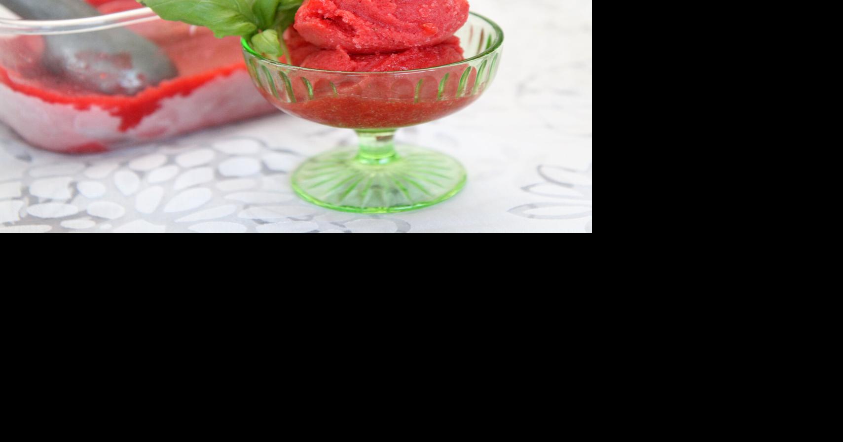 Cream recipes and strawberry sorbet | Food / restaurants