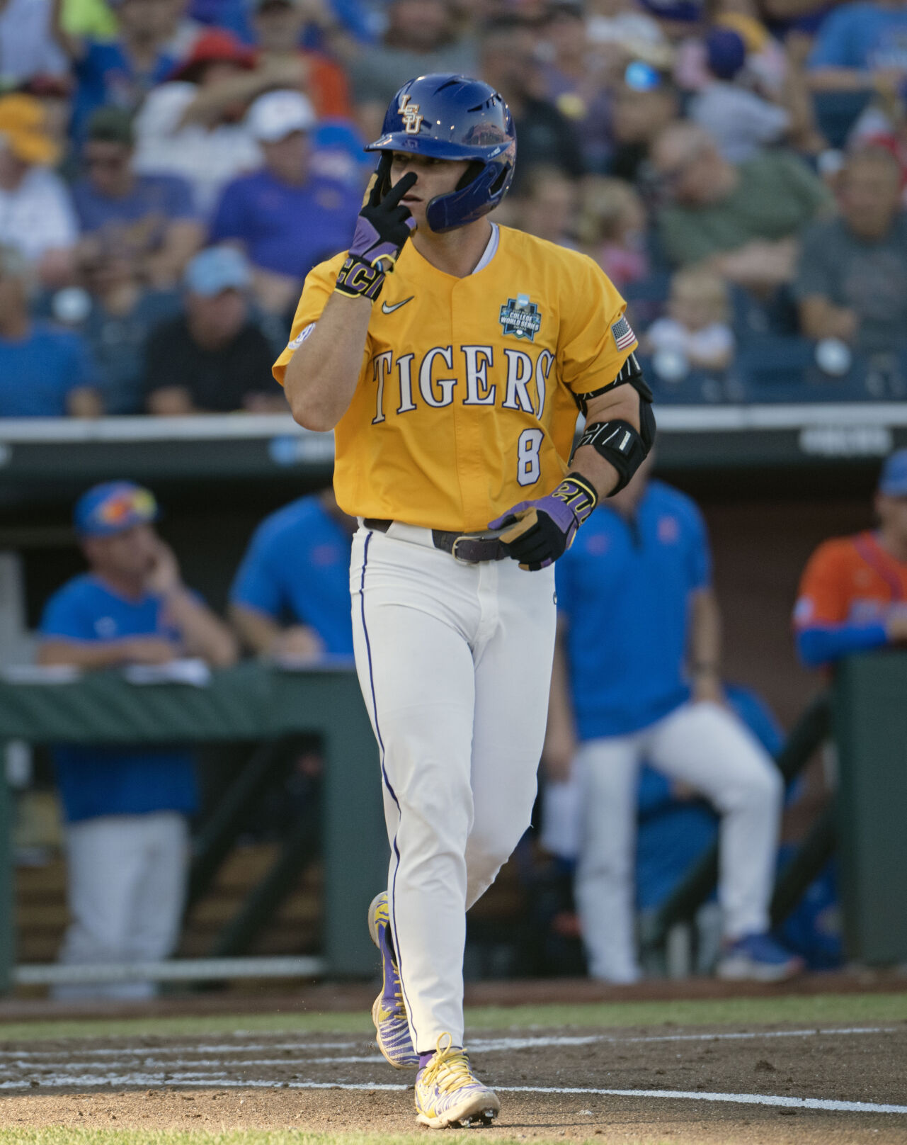 LSU baseball crushes Florida in College World Series to win seventh national  championship - Axios New Orleans