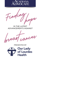 Our Lady of Lourdes – Advancements in Breast Cancer