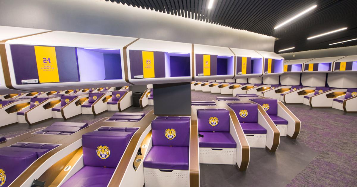 Photos, video: Tour LSU's new Football Operations and Performance ...