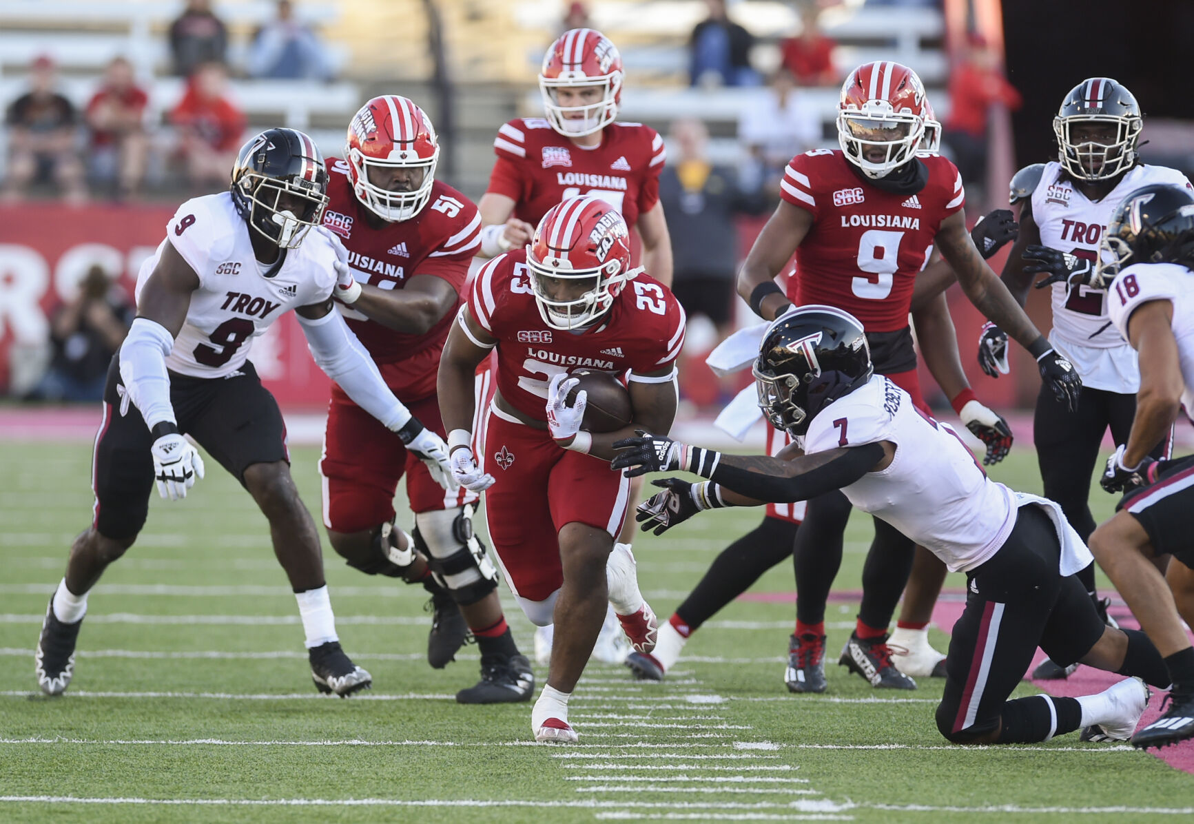 Ragin' Cajuns Squander 17-point Lead In Senior Day Loss To Sun Belt ...