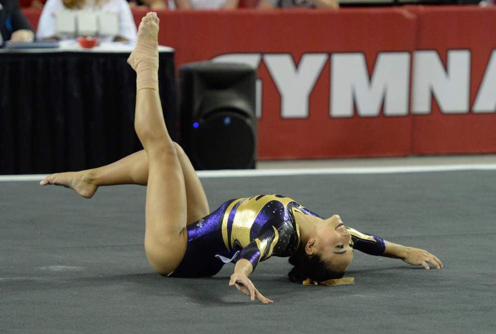 LSU gymnastics team claims 4th straight regional title, spot at NCAA ...