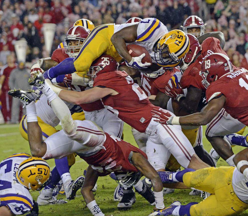 Photos: LSU falls to Alabama 30-16 in SEC showdown of the year _lowres