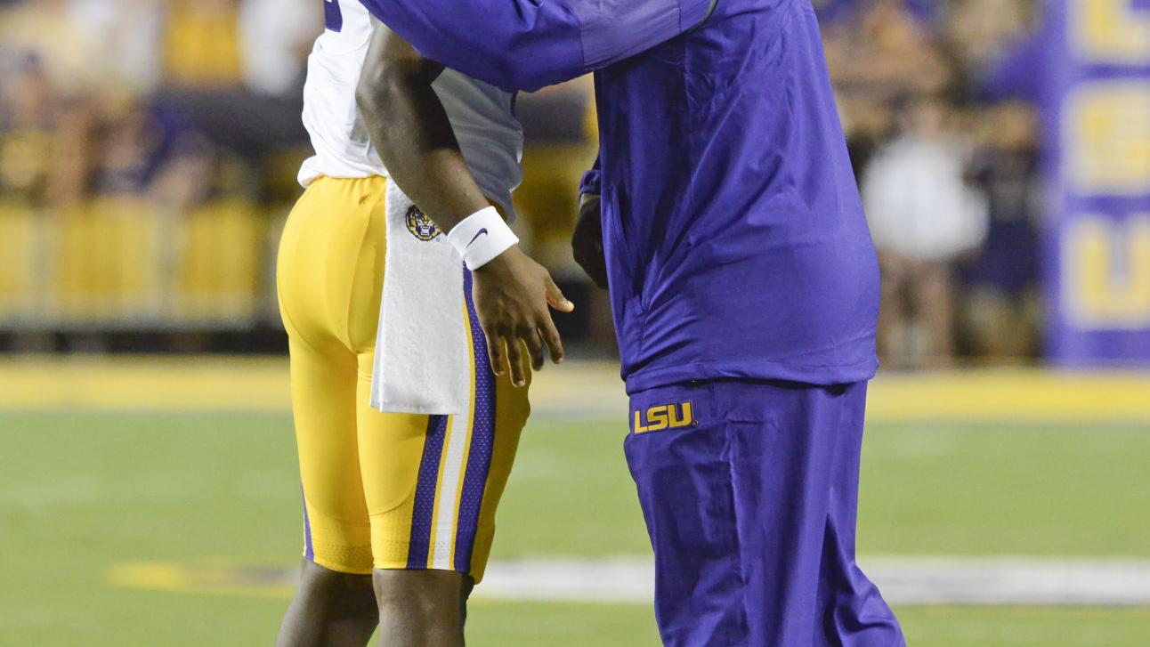 Lunch With Les Miles Confident Leonard Fournette Will Be Ready For Mississippi State Lsu Theadvocate Com