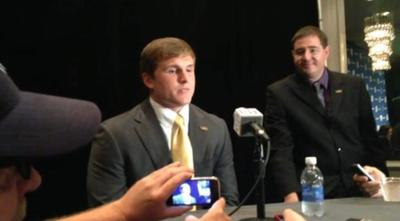 Video: LSU’s D.J. Welter provides look at the Tigers’ linebackers _lowres