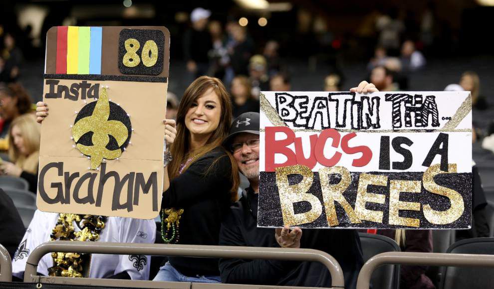 Pregame gallery: Saints, fans brace for Bucs _lowres