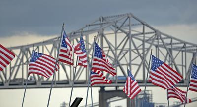 Baton Rouge American flag stock(copy)