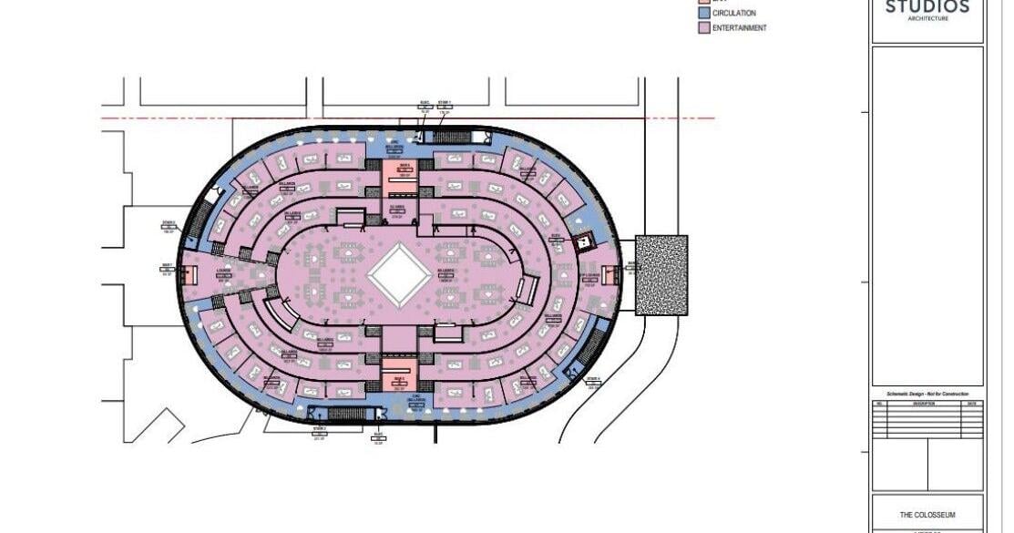 A Roman Colosseum in Lafayette? Massive entertainment center pitched for Verot School Road.