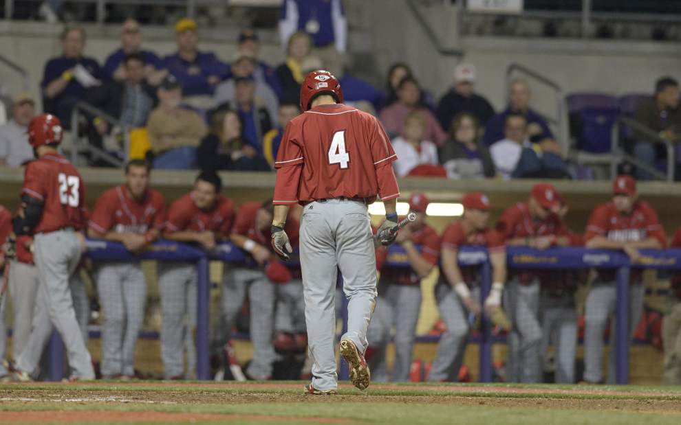 Video: Mainieri talks about LSU's rain-shortened loss to Louisiana-Lafayette _lowres
