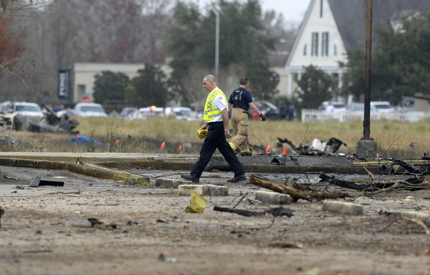 Photos Lafayette plane crash scene where five people were killed