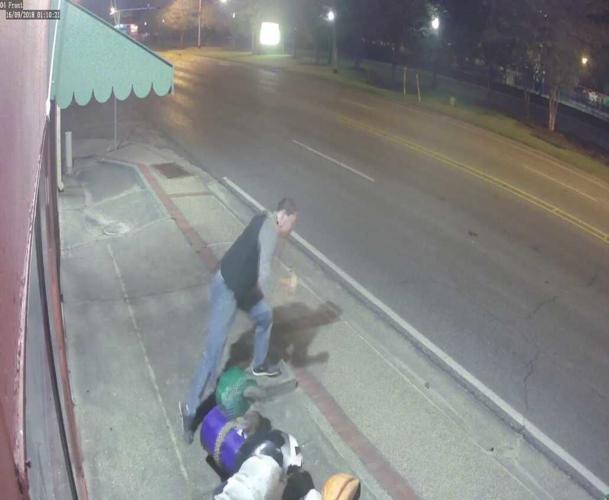 Slidell man caught on video knocking over Pelicans on Parade statue