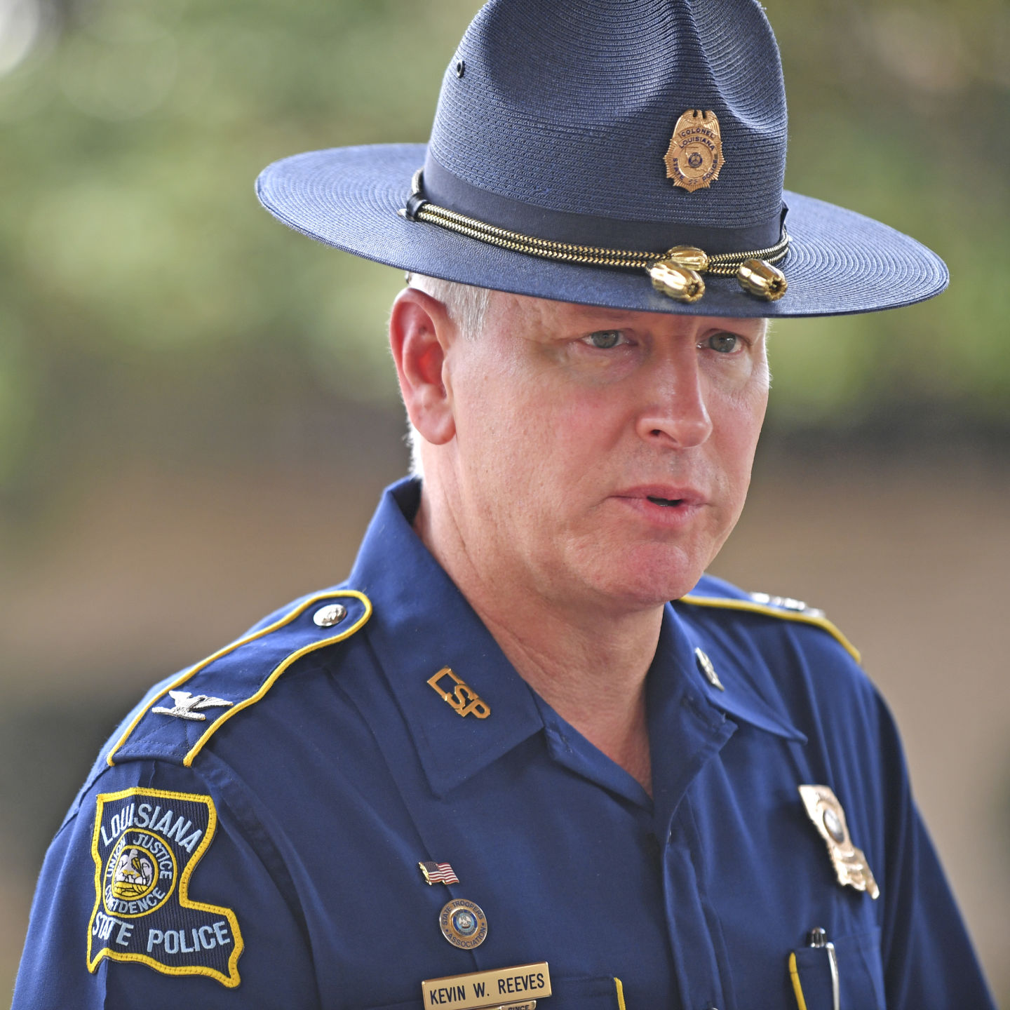 what is a state trooper hat called