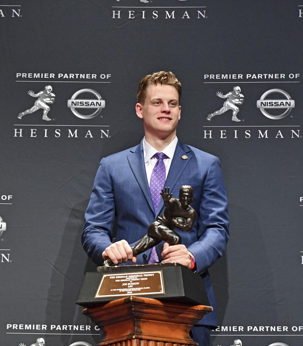 BRPROUD  Former LSU Tiger Joe Burrow memorabilia selling for eye