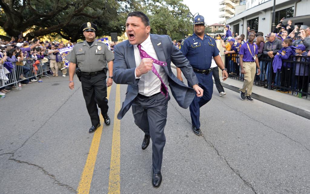 LSU football: Ed Orgeron reveals legendary reaction to being fired