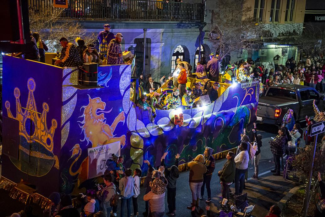 Photos Bayou Mardi Gras Parade rolls in New Iberia Photos