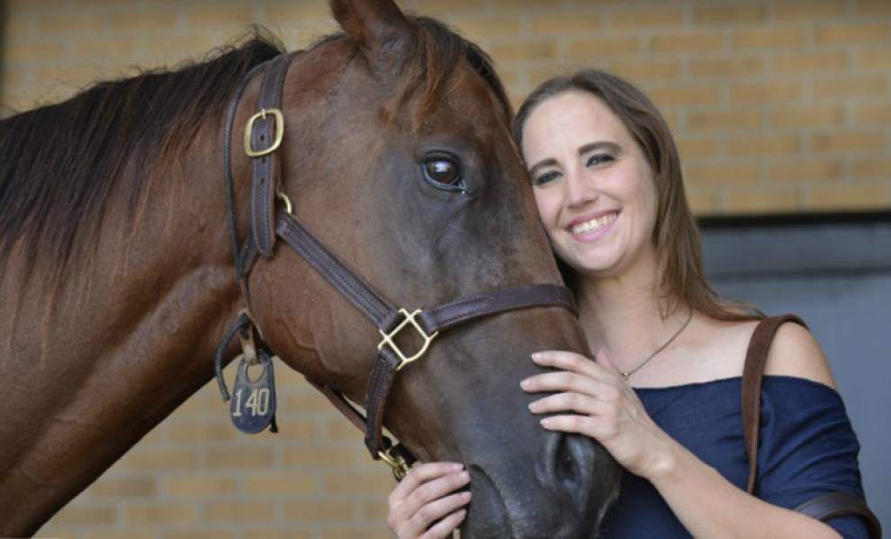 LSU grad student develops artificial limbs for horses _lowres