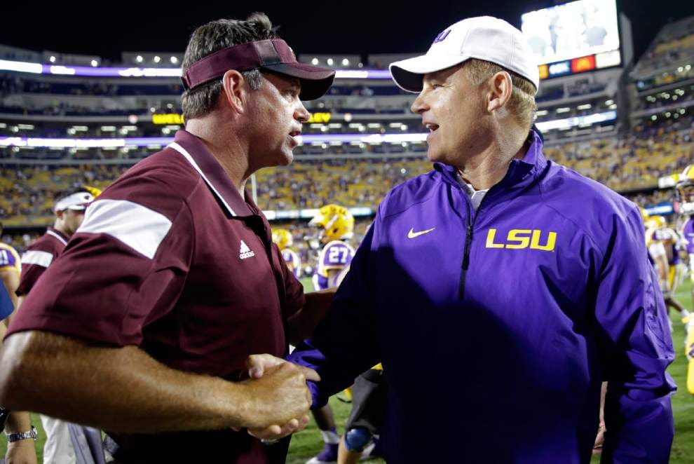 LSU coach Les Miles expects great atmosphere in Tiger Stadium for Mississippi State game _lowres