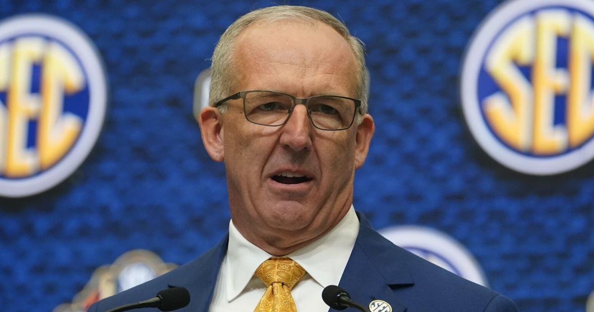 Greg Sankey addresses expansion talk and future of the CFP at SEC Media ...