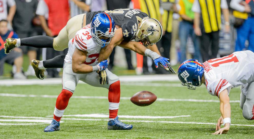 Photos: Saints get big 52-49 win over Giants with field goal in final seconds _lowres