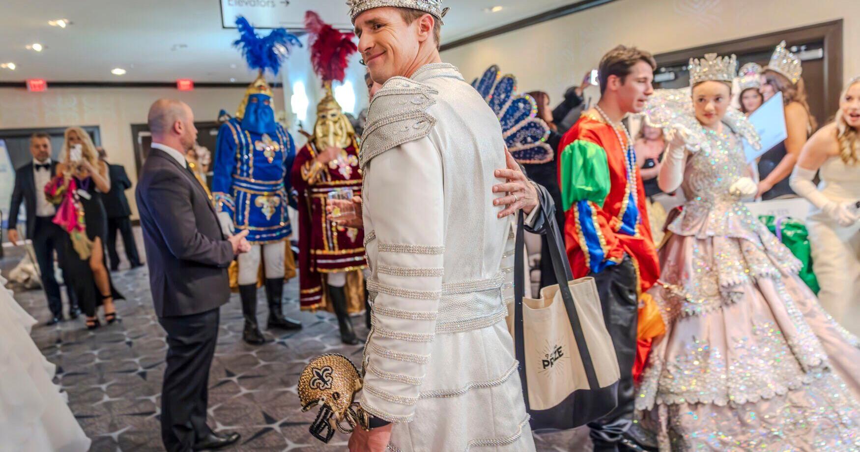 Watch Drew Brees bring New Orleans flavor to Washington Mardi Gras: 'Y'all ready?' - Vimarsana News