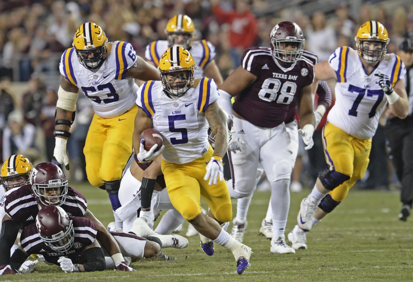 Texas A&M Aggies vs. LSU Tigers Week 13: Offensive Players to