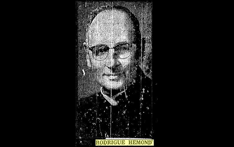 Rodrigue Alphonse Hemond .
