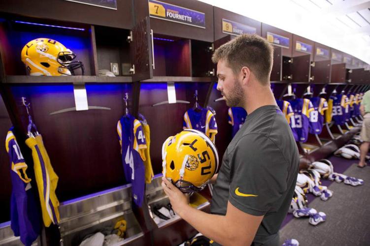 Photos A look inside see how equipment managers prep LSU locker