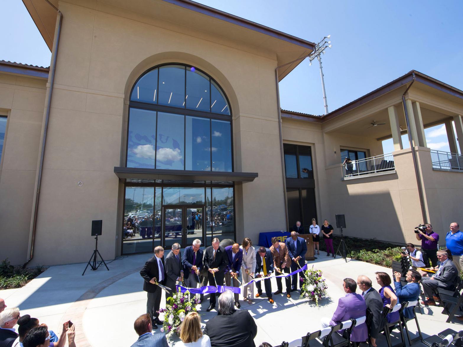Lsu Unveils New Football Facility At Ribbon Cutting Ceremony Ad Calls It Absolutely Necessary Lsu Theadvocate Com Lsu Unveils New Football Facility At Ribbon Cutting Ceremony Ad Calls It Absolutely Necessary Lsu Theadvocate Com